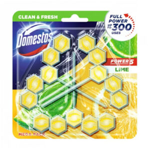 Domestos Power 5 Lime WC-Frissítő (3x55 g)