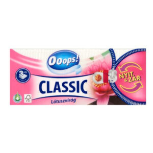Ooops! zsebkendő 90db Classic Lótuszvirág
