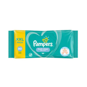 Pampers törlőkendő XXL-Fresh Clean 80 db